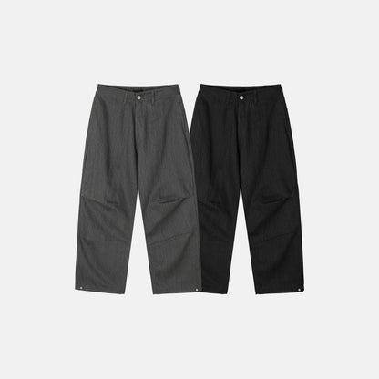 Crinkle Texture Balloon Pants