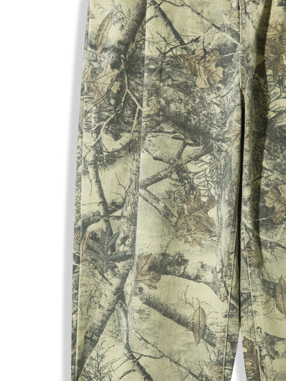 Real Tree Pattern Wide Pants