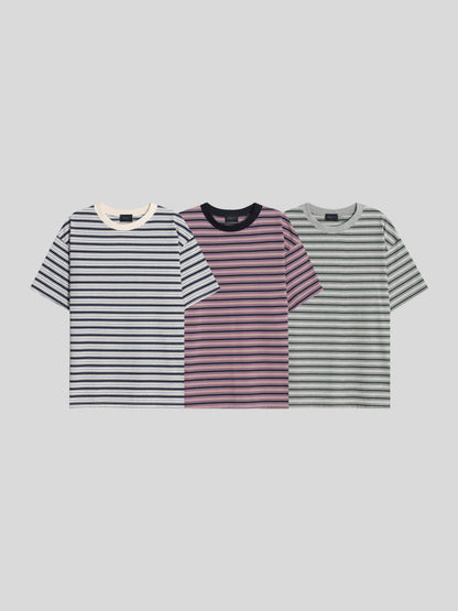 Bold Stripe Jersey Tee