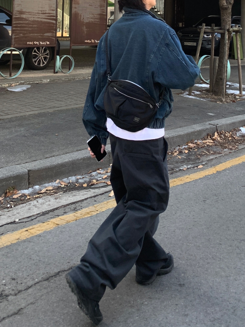 WIDE UTILITY BALLOON PANTS