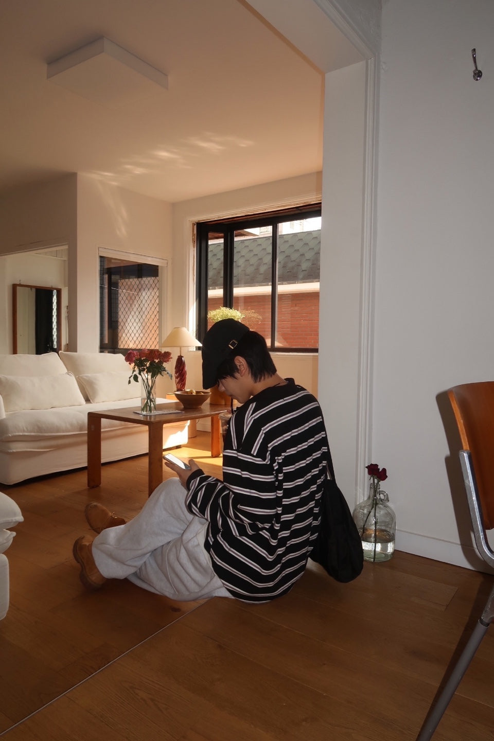 STRIPED RUGBY POLO SHIRT