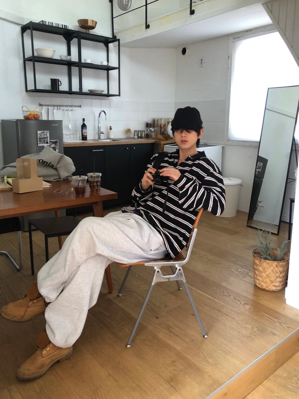 STRIPED RUGBY POLO SHIRT