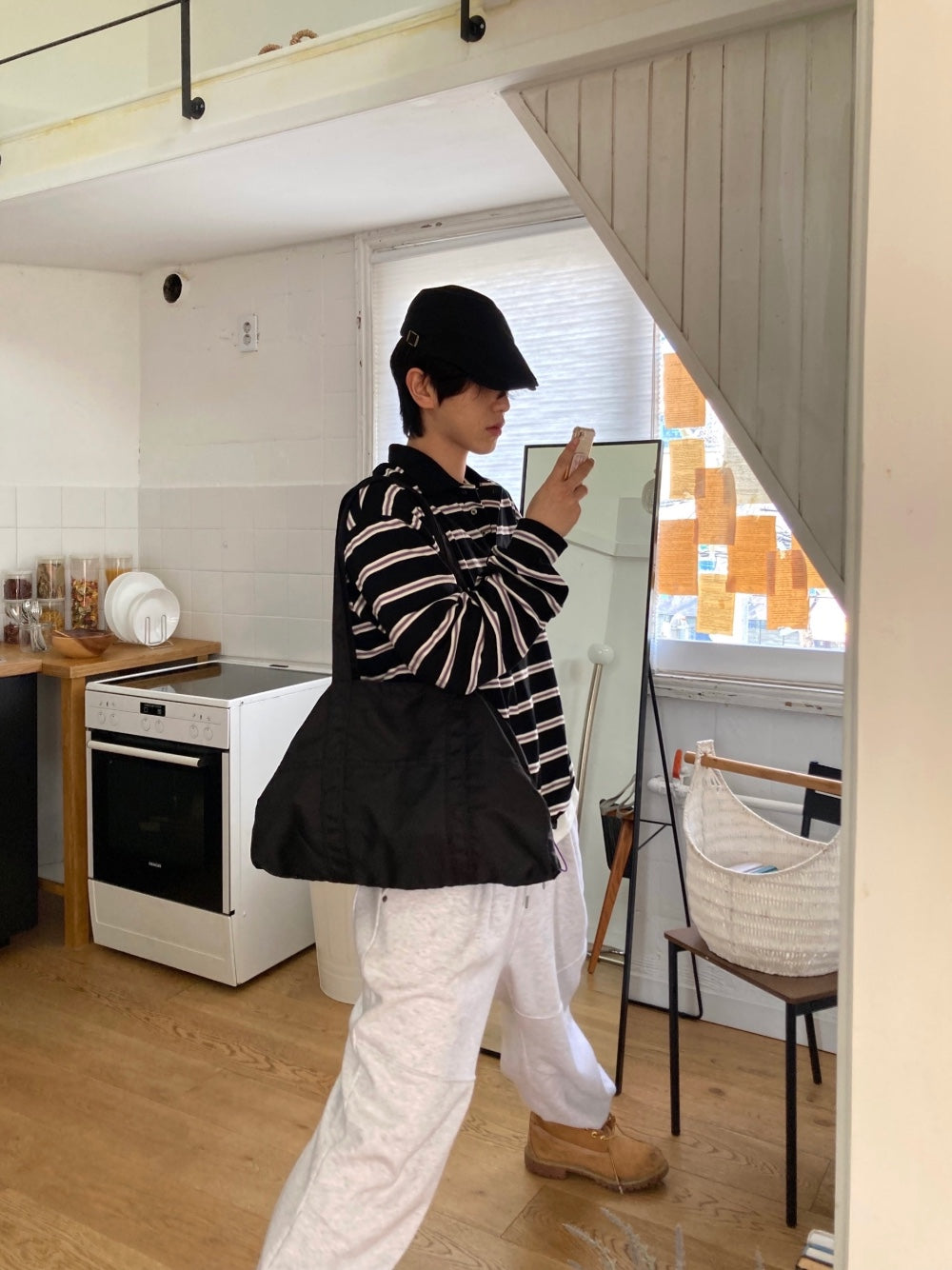 STRIPED RUGBY POLO SHIRT