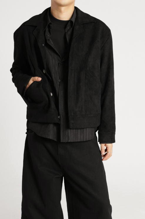 Suede Work Jacket (3 Colors)