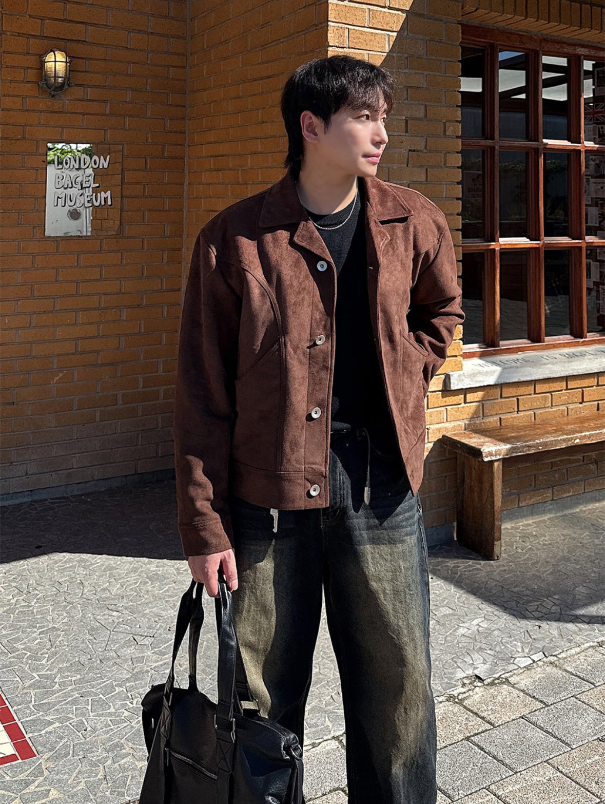 Suede Work Jacket (3 Colors)