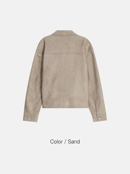Suede Work Jacket (3 Colors)