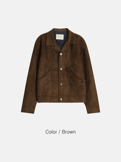 Suede Work Jacket (3 Colors)