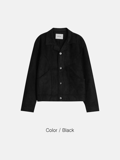 Suede Work Jacket (3 Colors)