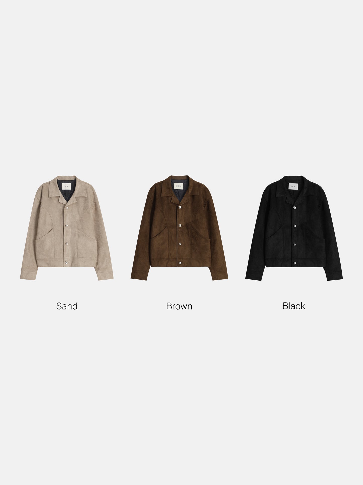 Suede Work Jacket (3 Colors)