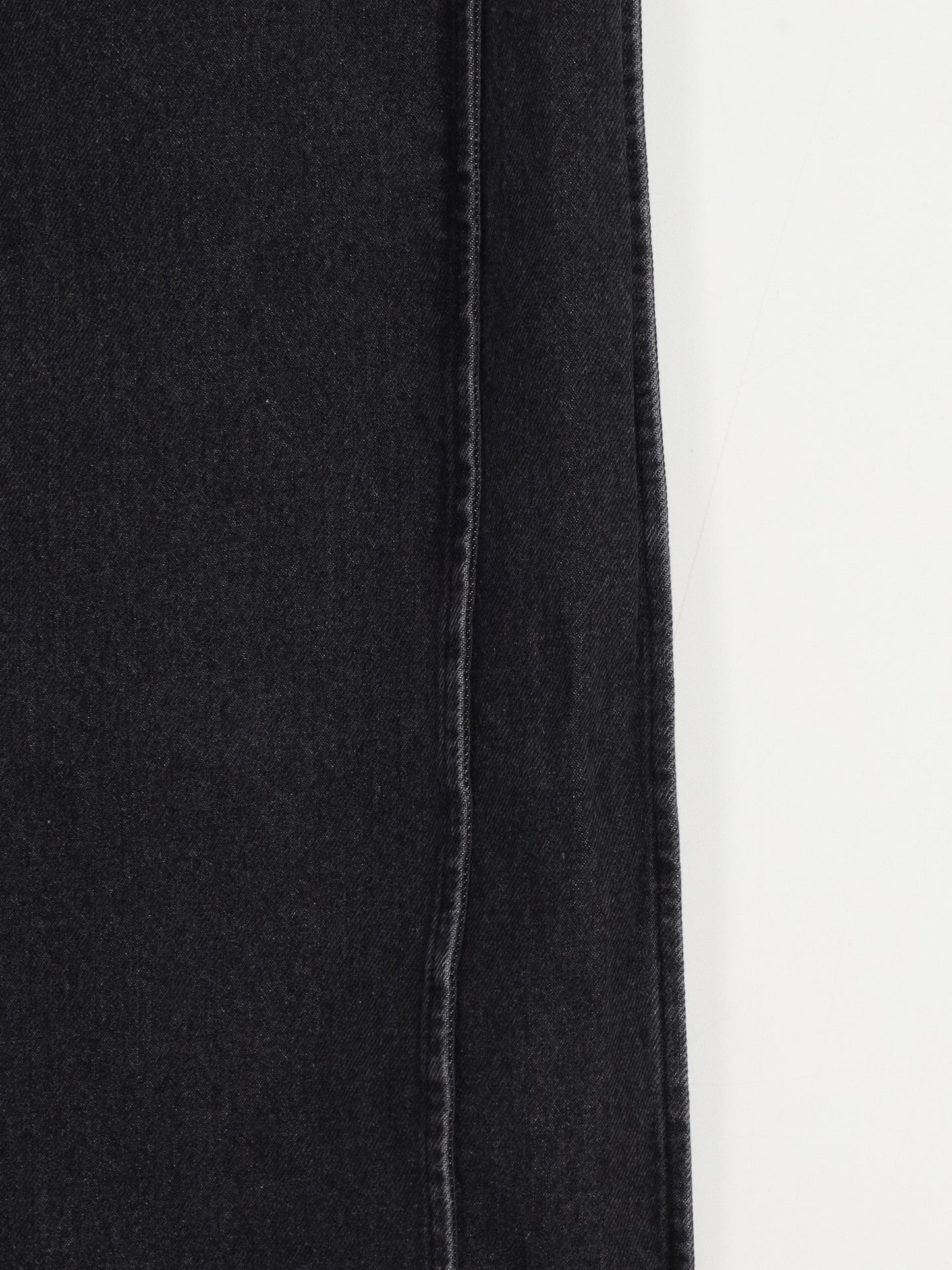 Wide Straight Denim Pants (2 Colors)