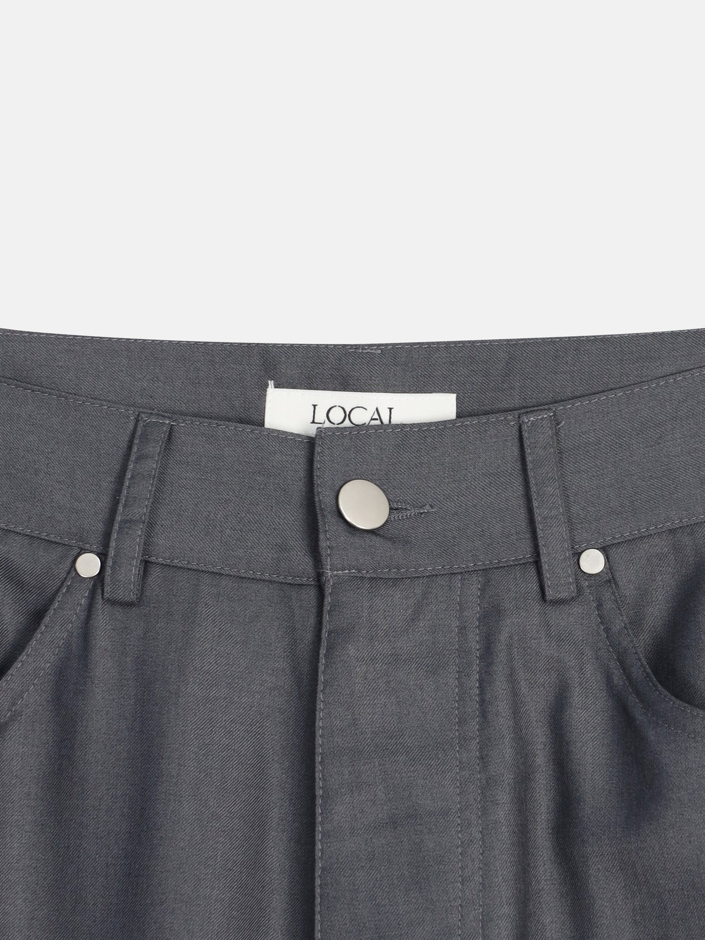 Minimal Wide Straight Pants