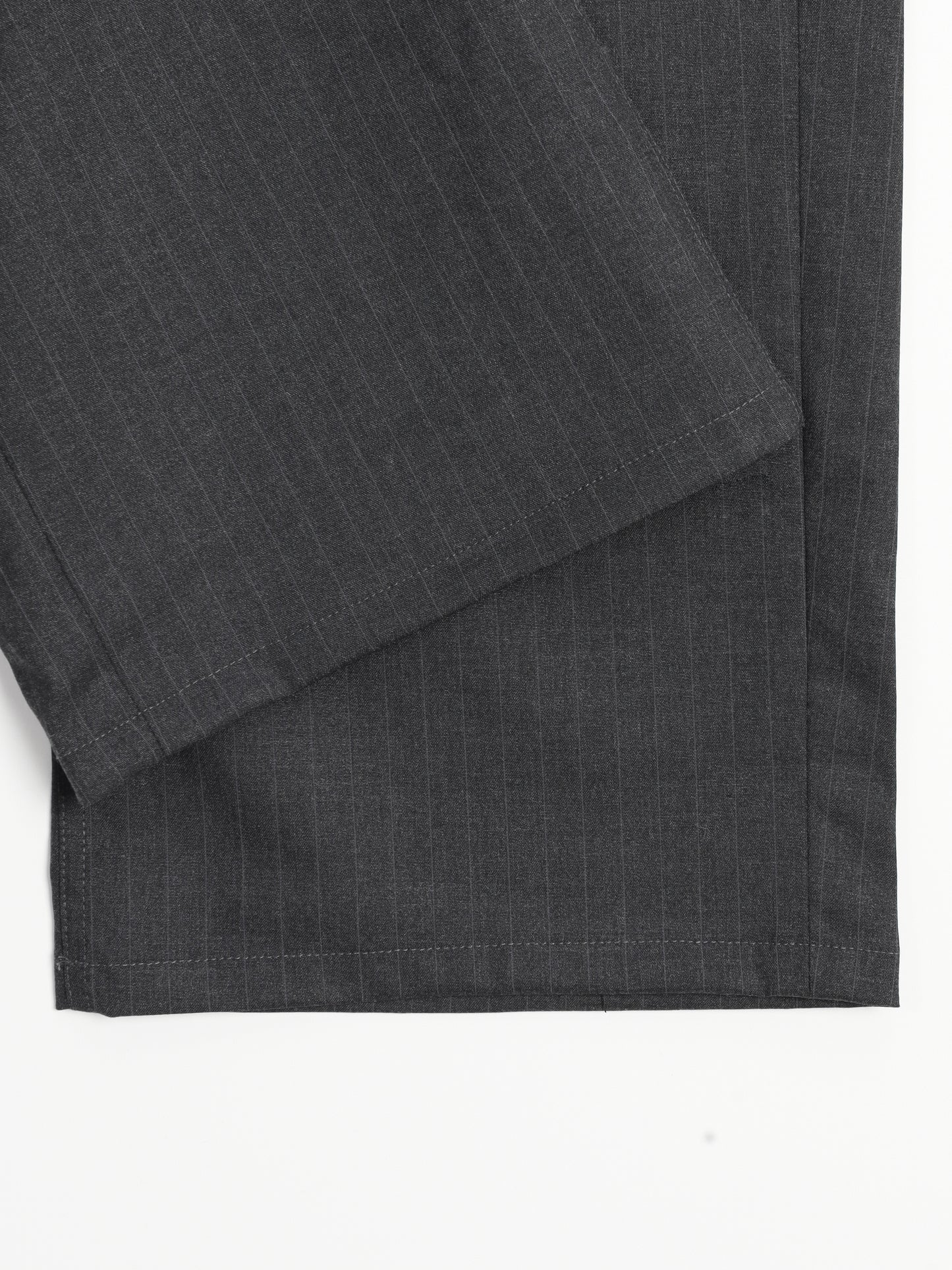 Pinstripe Wide Straight Pants