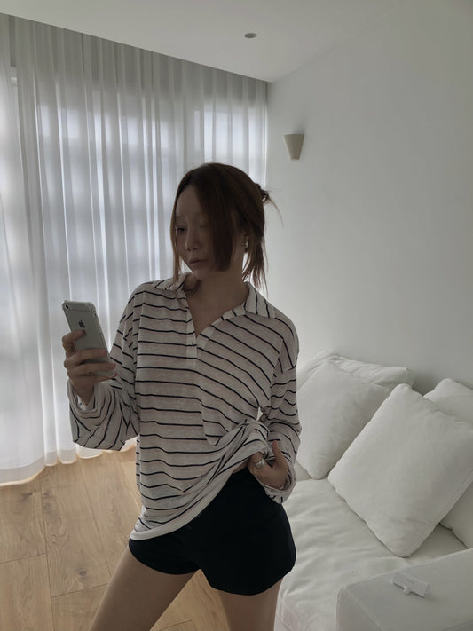 [A MA:DE 2026SS] Silhouette Blouse (2color)