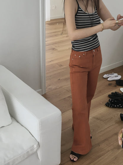 【A MA:DE 2026SS】Pumps pants ( 2color )