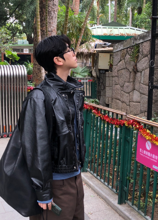 Dear leather jacket