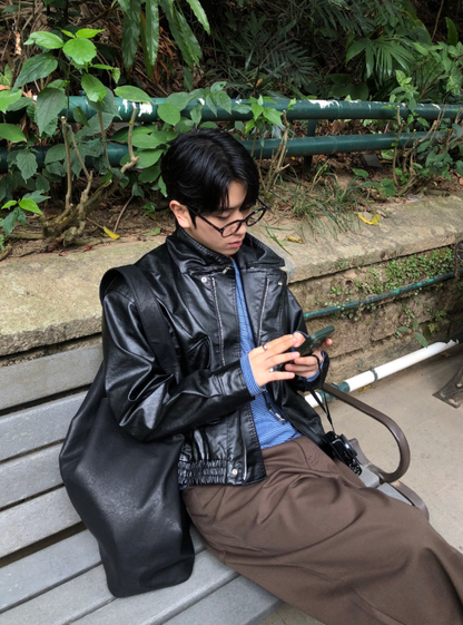 Dear leather jacket