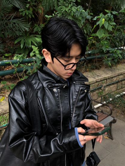 Dear leather jacket