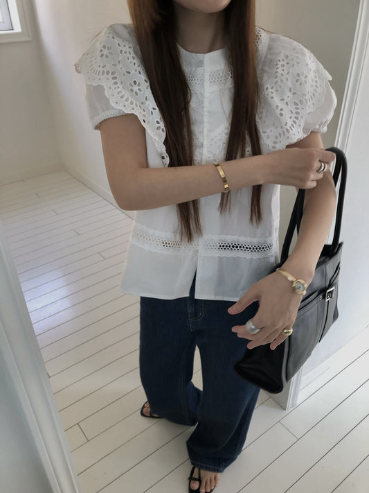 【A MA:DE 2026SS】Object blouse