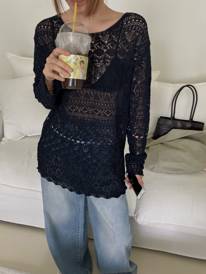 [A MA:DE 2026SS] Silhouette Blouse (2color)