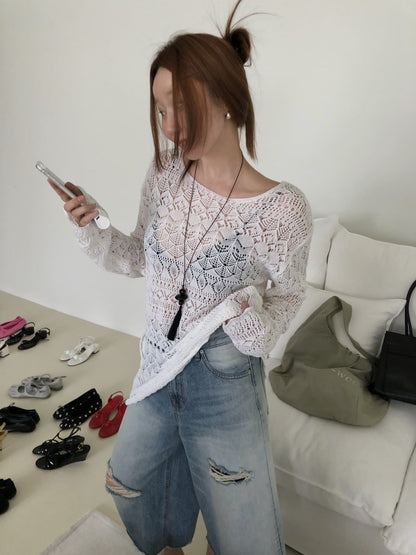 【A MA:DE 2026SS】Hazel knit ( 4color )