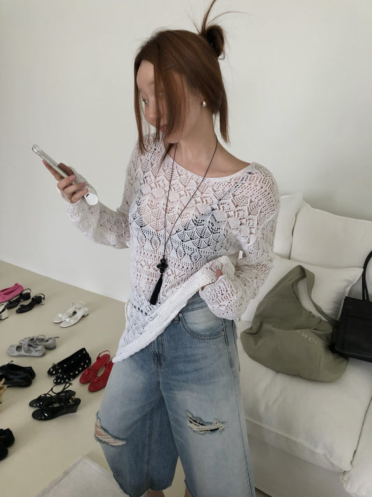 【A MA:DE 2026SS】Hazel knit ( 4color )