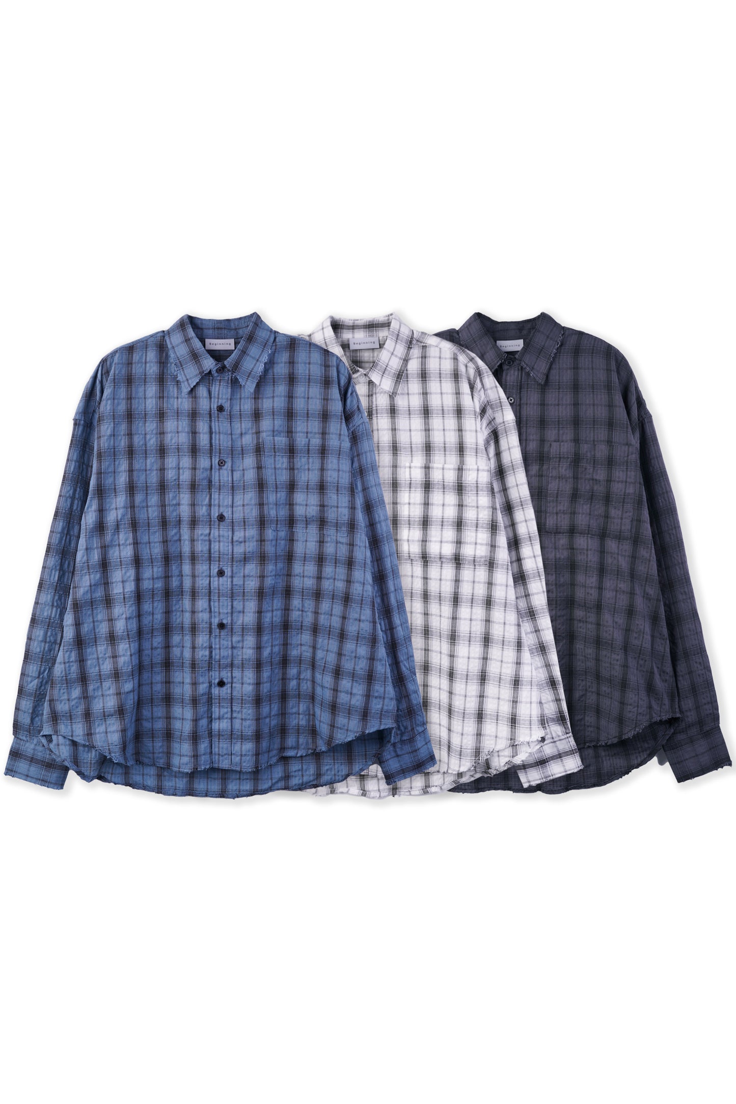 Vintage Loose Check Shirt