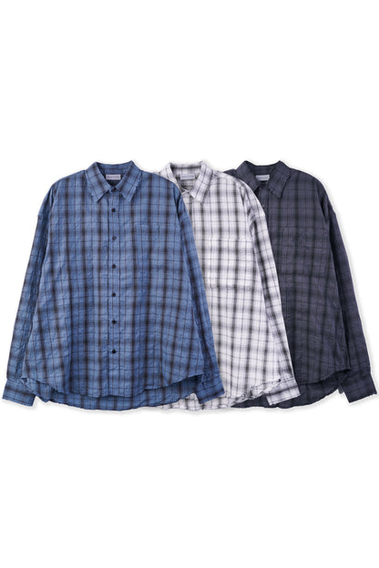 Vintage Loose Check Shirt