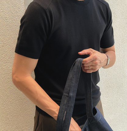 Pigment-Washed Nylon Shirt Jacket
