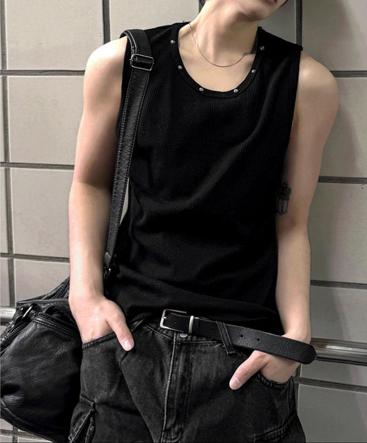 Riveted Sleeveless Top
