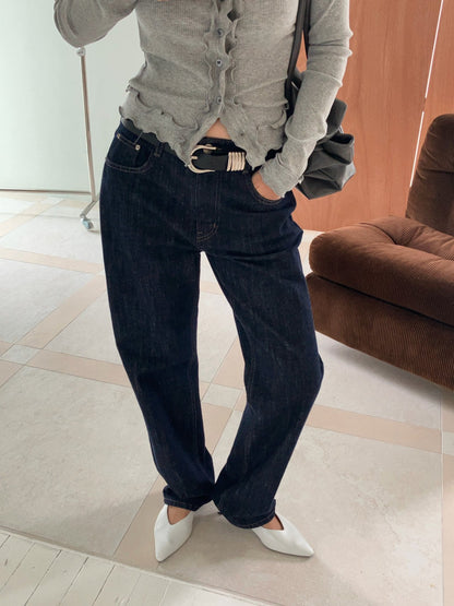 A MA:DE Grain denim pants