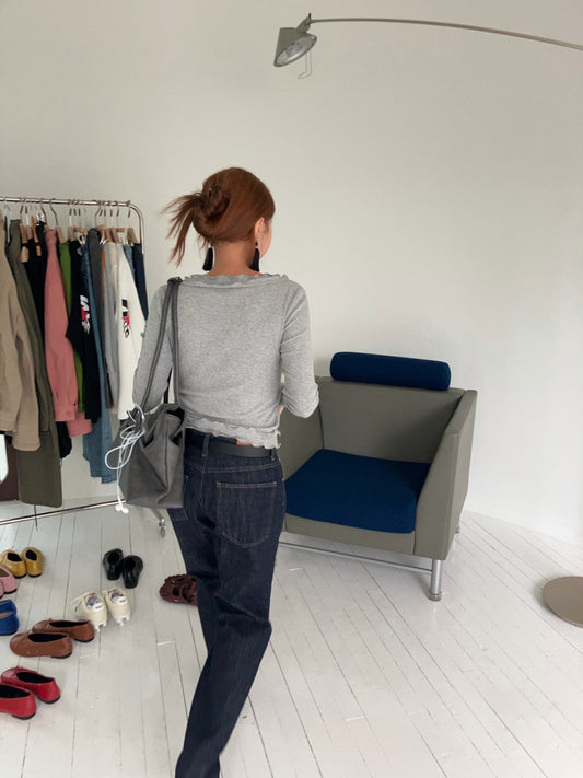 A MA:DE Grain denim pants