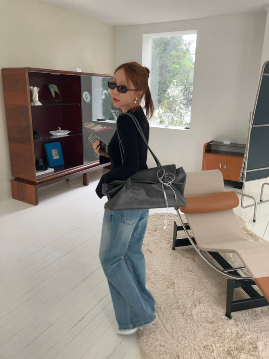A MA:DE To side denim pants