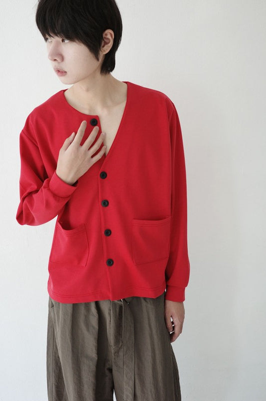 Unbalanced Button Cardigan