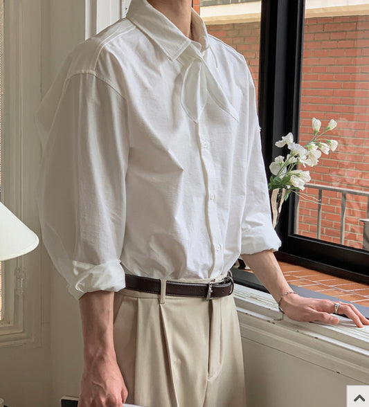 Ribbon Tie Shirt