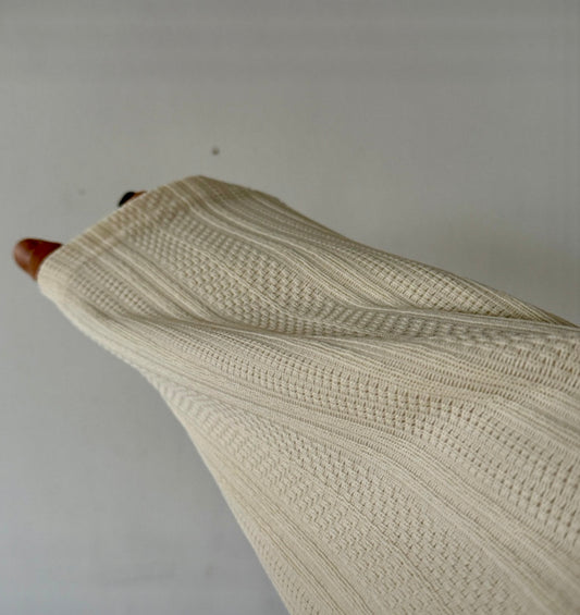 Pointelle Lace Knit Top