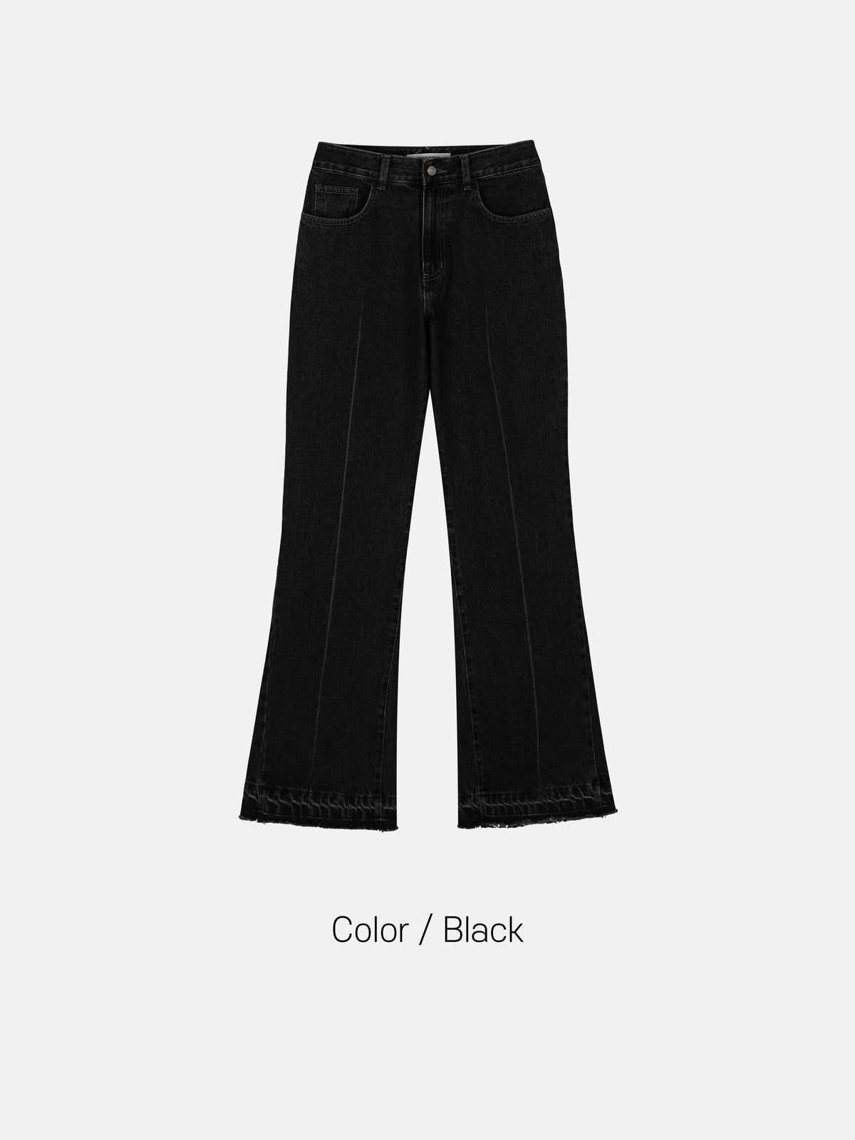 Cutoff Flare Denim