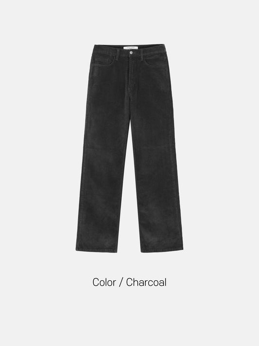 Corduroy Straight Pants