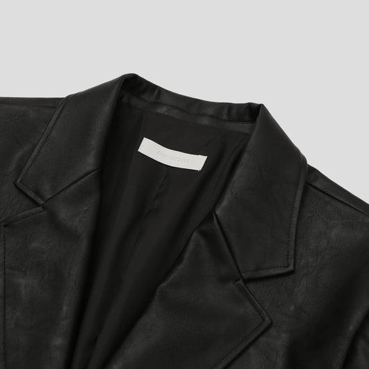 Sierra Leather Blazer