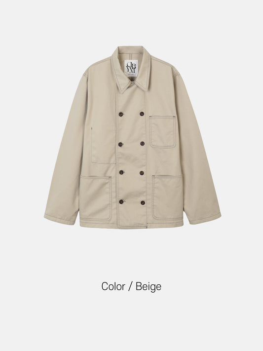 Double Breasted Chore Jacket