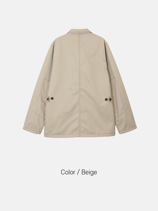 Double Breasted Chore Jacket