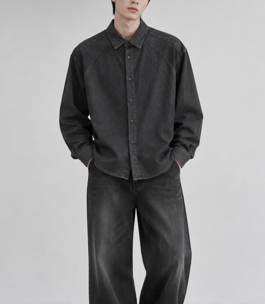GM Cutting Denim Shirt