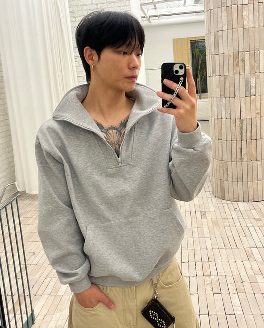 Half Zip Sweatshirt