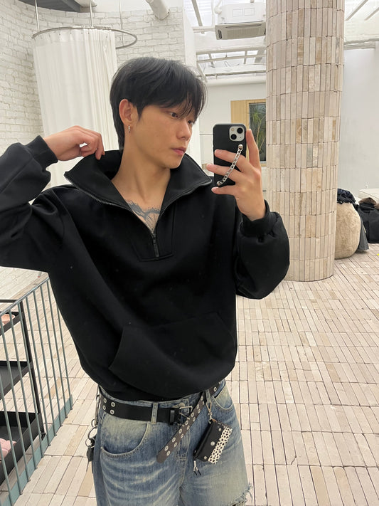 Half Zip Sweatshirt