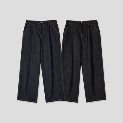 Non-Fade Denim Pants
