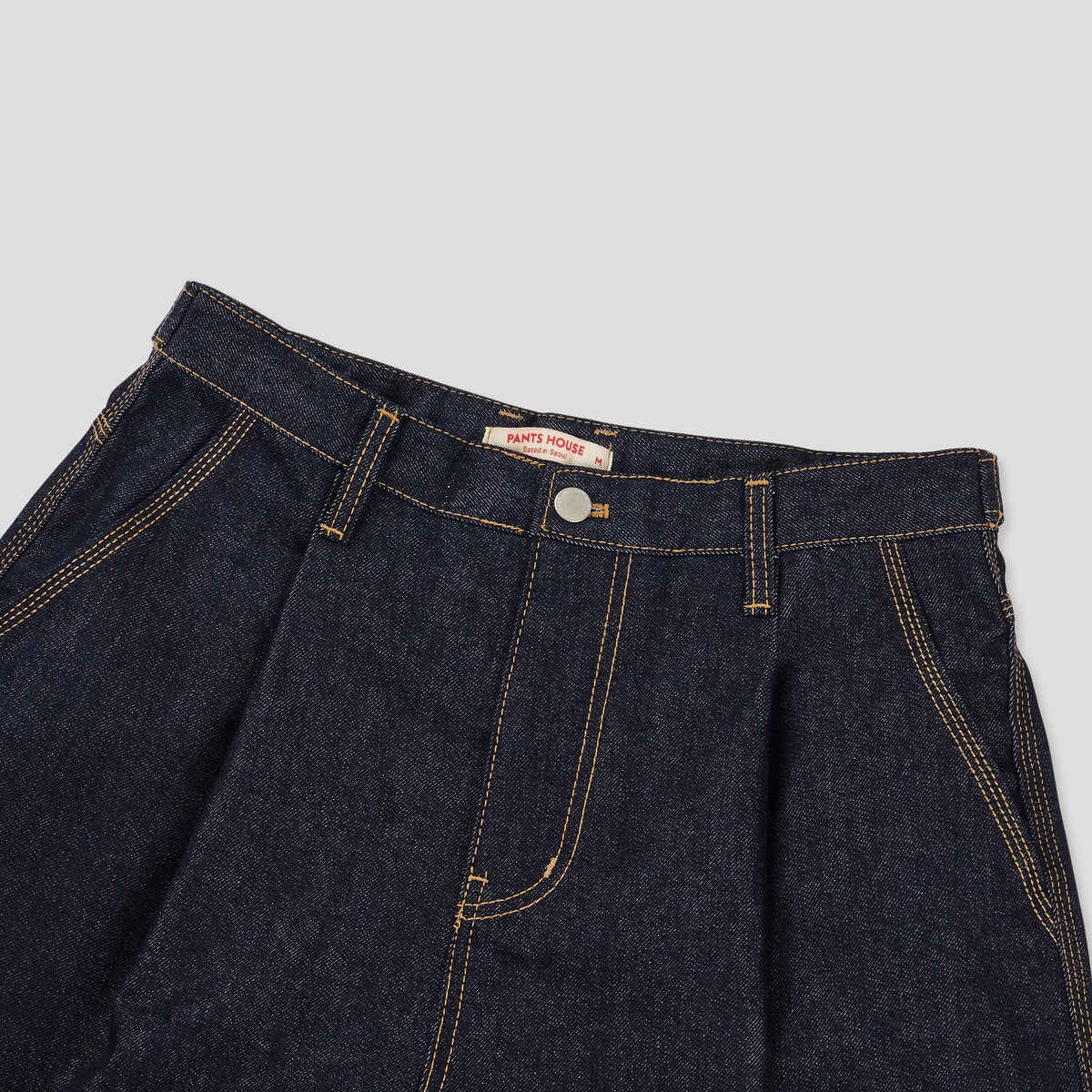 Non-Fade Denim Pants