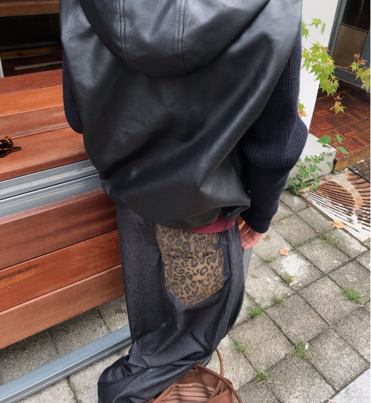 Leopard Double Pocket Pants