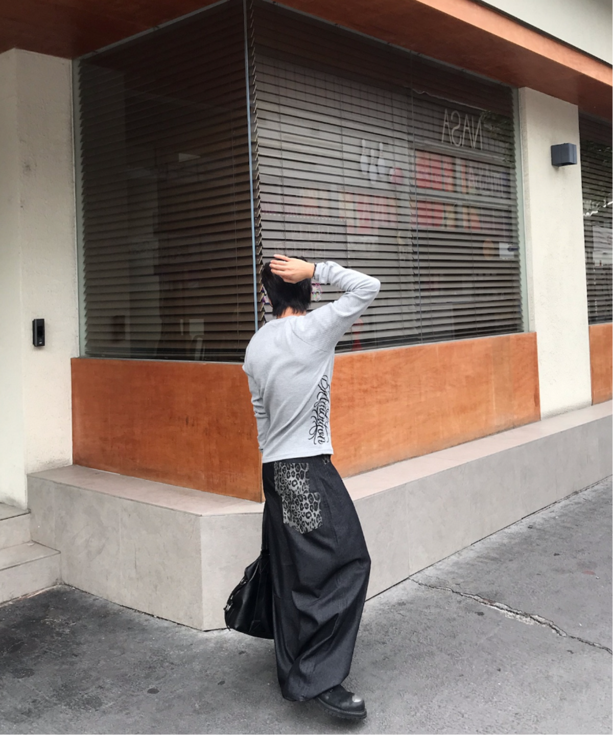 Leopard Double Pocket Pants