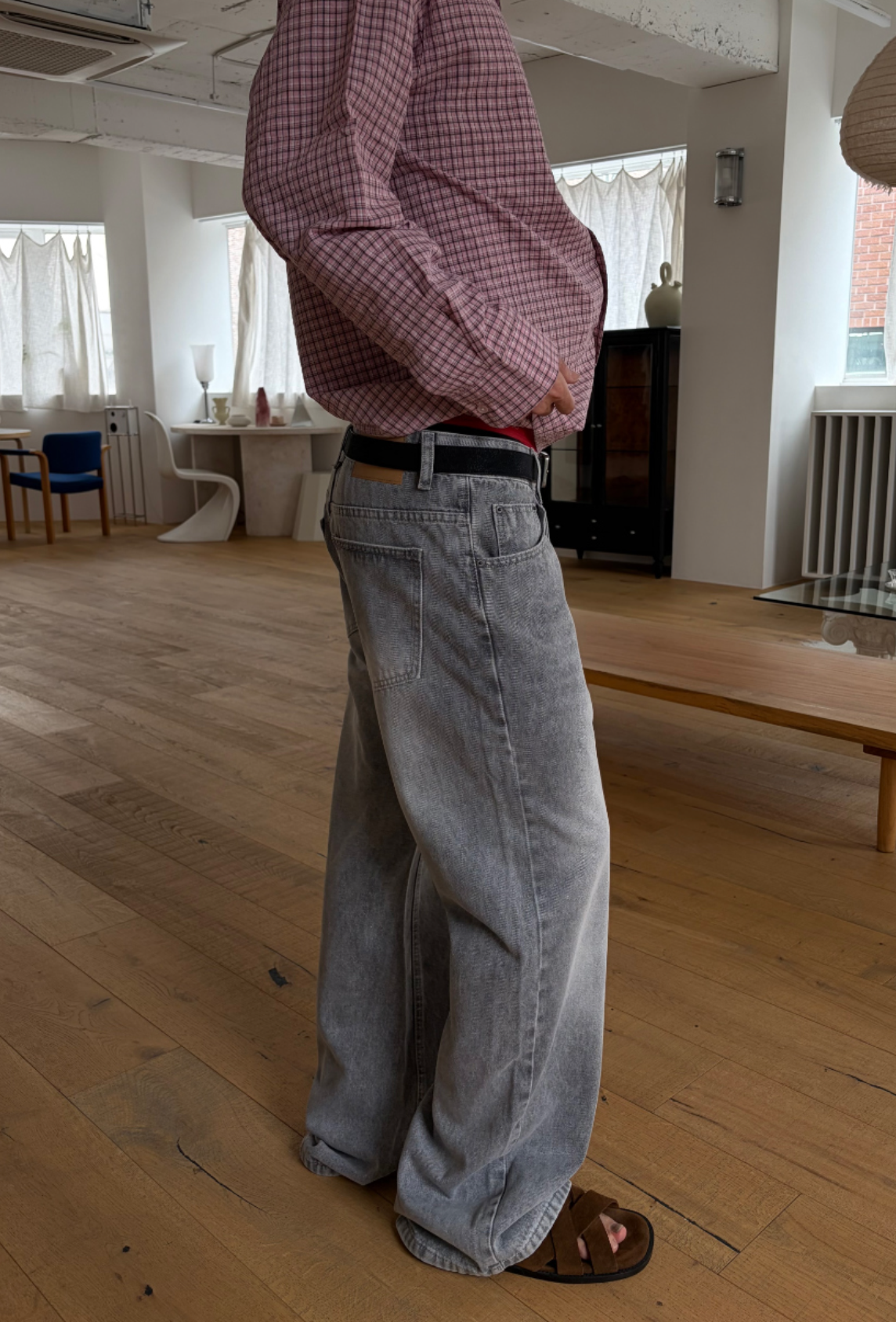 Root Flare Denim Pants