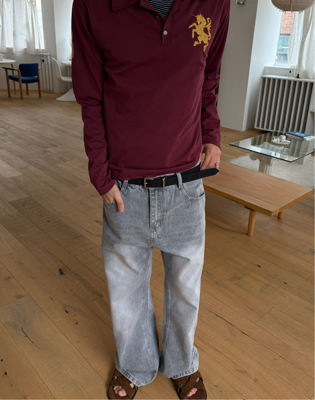 Root Flare Denim Pants