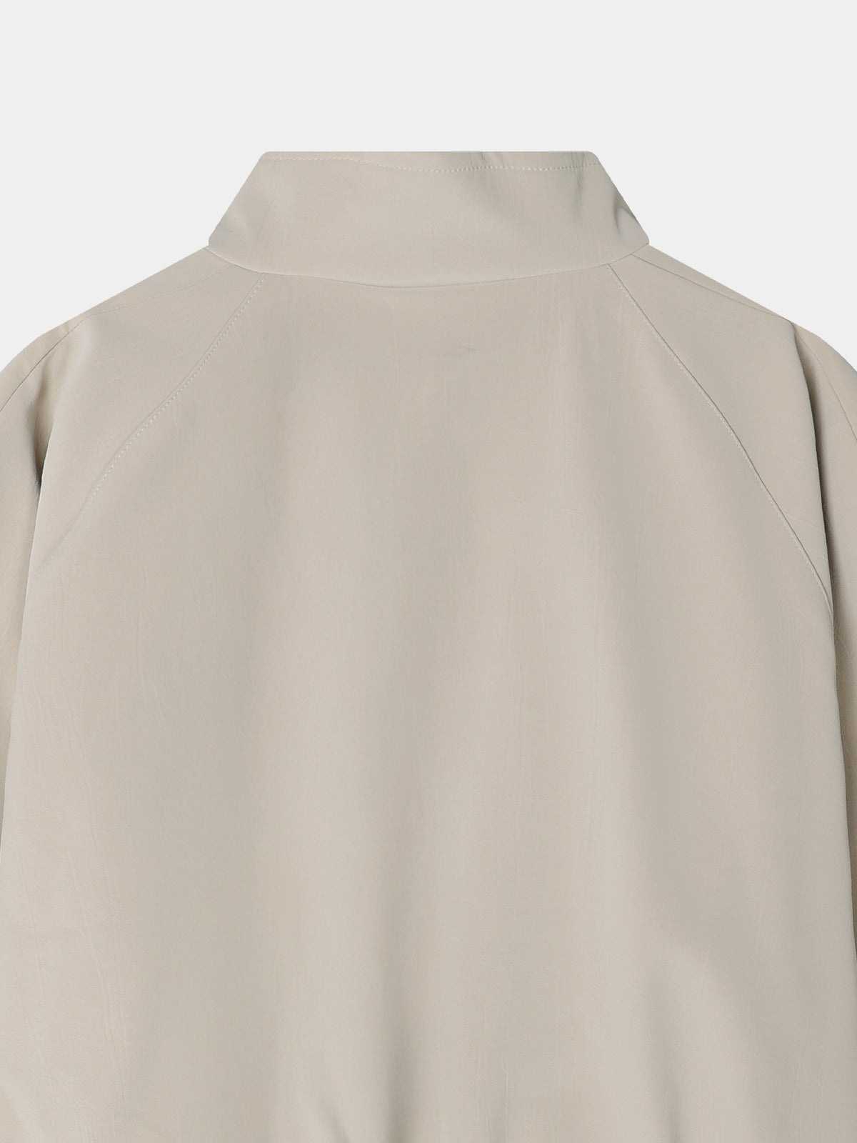 Glossy Track Leather Jacket